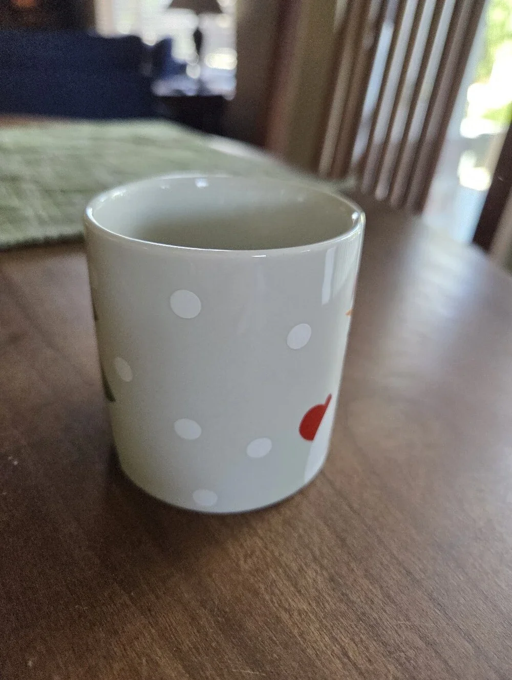 Crate & Barrel Holiday 2017 Joan Anderson 6oz Snowman Mug